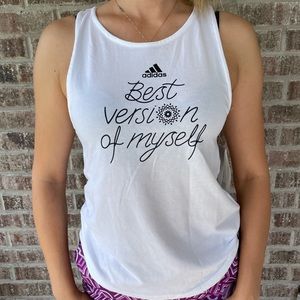 Adidas Gym Shirt 🤍 - Size XS - fits Medium and Small - Workout Shirt